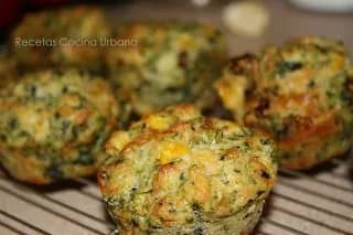 Spinach and Cheese Muffins recipe