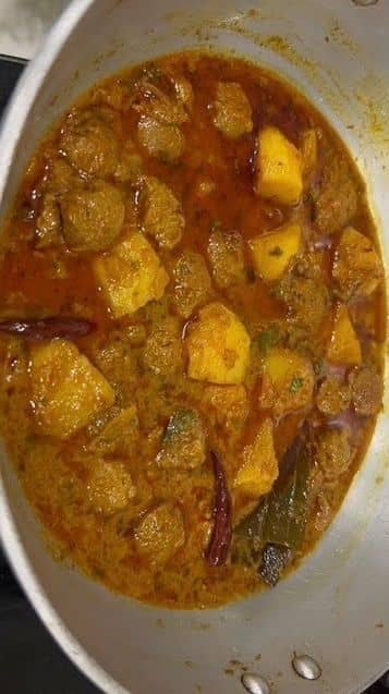 Aloo Soyabean Ki Sabji recipe